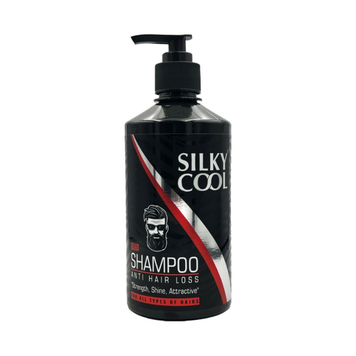 Silky Cool Men Line Hair Shampoo - Anti Hair Loss For Men 500 ml
